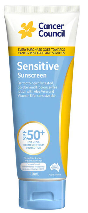 Sensitive Sunscreen SPF50+ 110ml