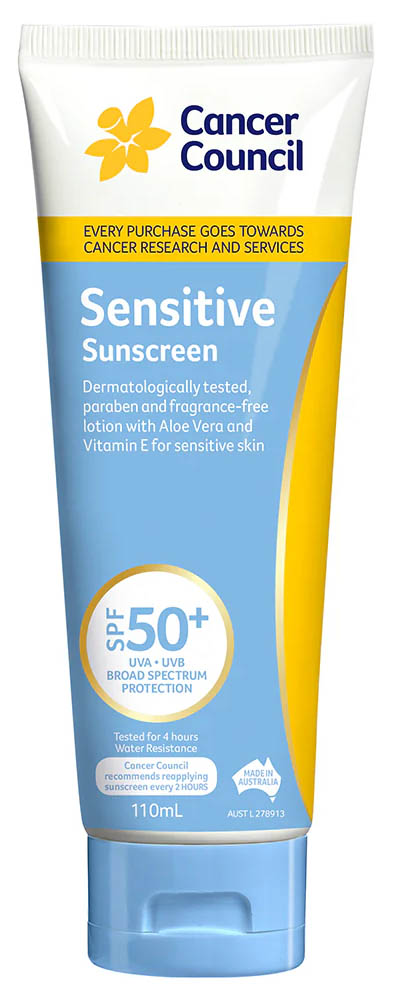 Sensitive Sunscreen SPF50+ 110ml